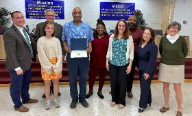 Seymore receives Golden Anchor Award