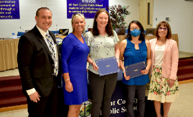 Pre-K teachers receive Golden Anchor Award