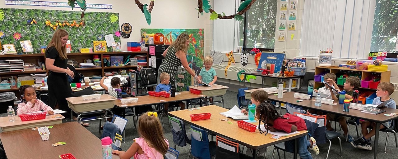 Rock Hall Elementary School Classroom